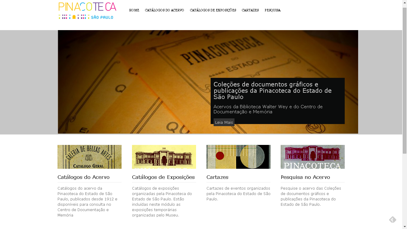 Pinacoteca – Acervo Digital